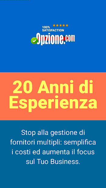 Oltre 20 Anni di Esperienza: OPZIONE.COM
