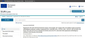 eur lex ai act